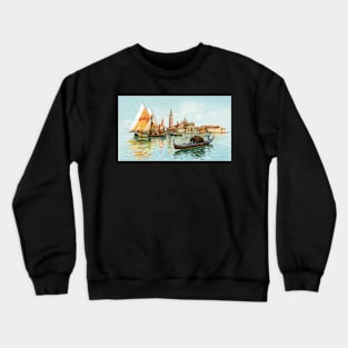 The island of San Giorgio Maggiore, Venice Crewneck Sweatshirt